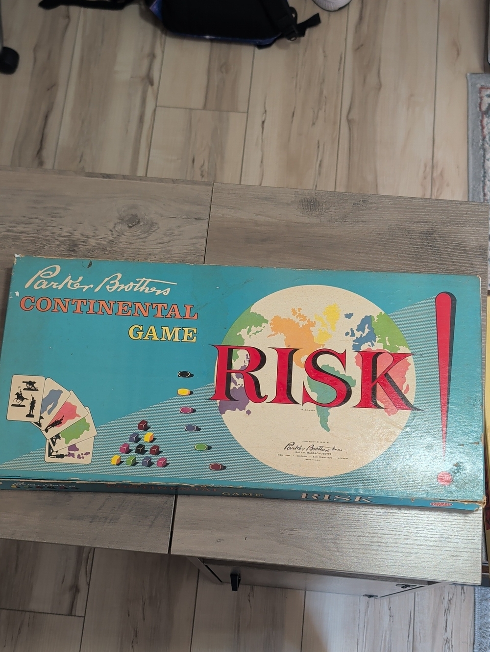 Vintage 1959 Board Game Risk